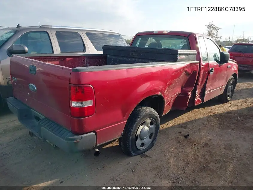 2008 FORD F-150 VIN 1FTRF12288KC78395 — фото 4