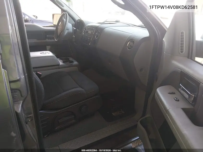 2008 FORD F-150 VIN 1FTPW14V08KD62581 — фото 5