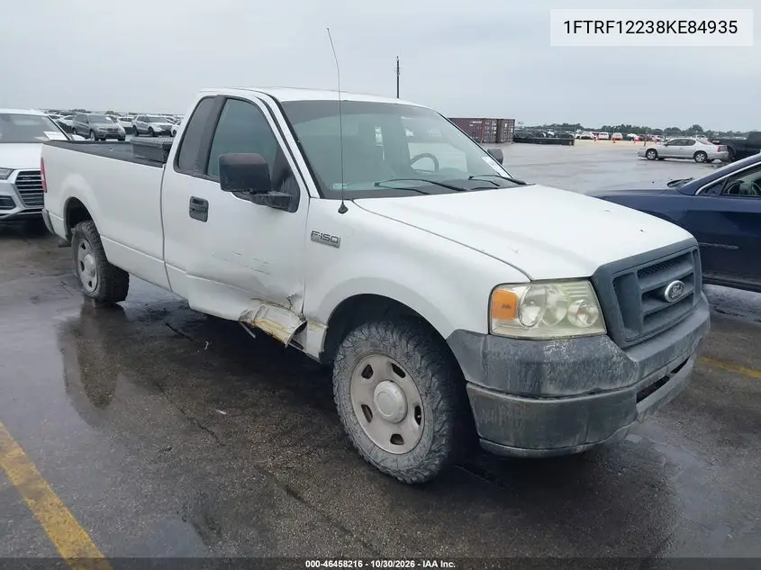 FORD F-150 2008, VIN 1FTRF12238KE84935