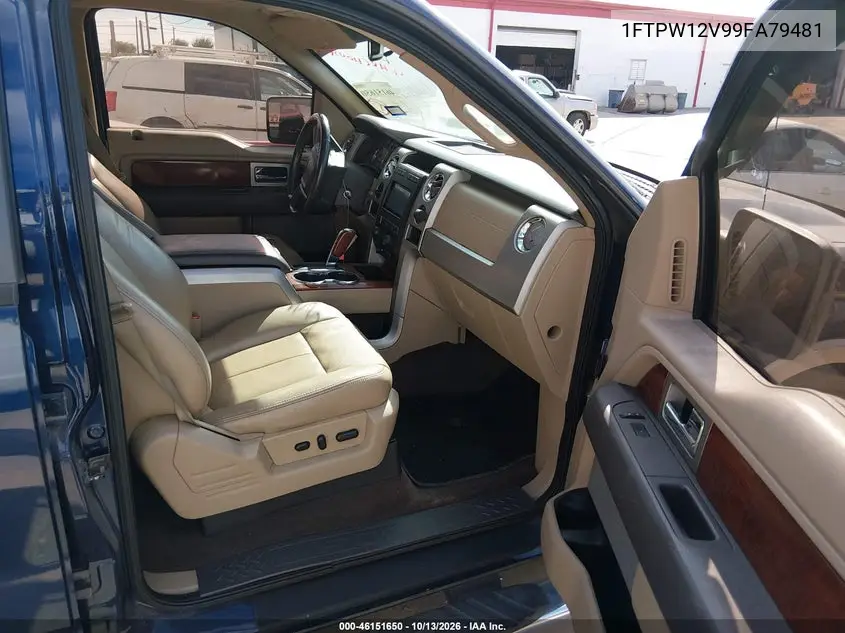 2009 FORD F-150 VIN 1FTPW12V99FA79481 — фото 5