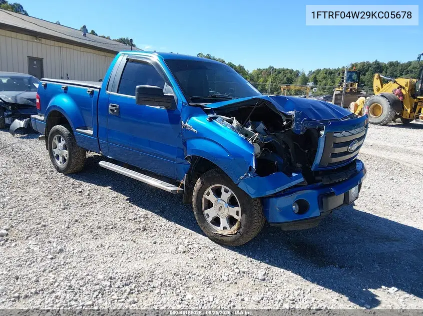 FORD F-150 2009, VIN 1FTRF04W29KC05678