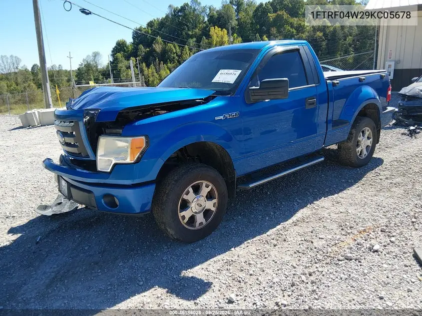 2009 FORD F-150 VIN 1FTRF04W29KC05678 — фото 2