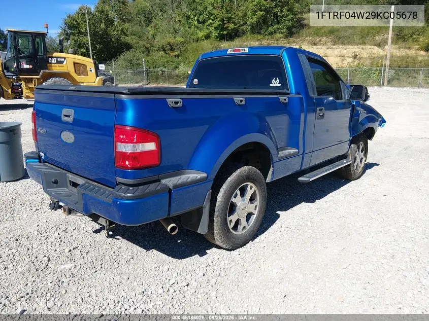 2009 FORD F-150 VIN 1FTRF04W29KC05678 — фото 4