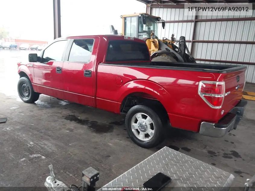 2009 FORD F-150 VIN 1FTPW12V69FA92012 — фото 3
