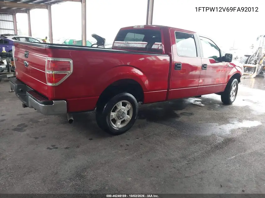 2009 FORD F-150 VIN 1FTPW12V69FA92012 — фото 4