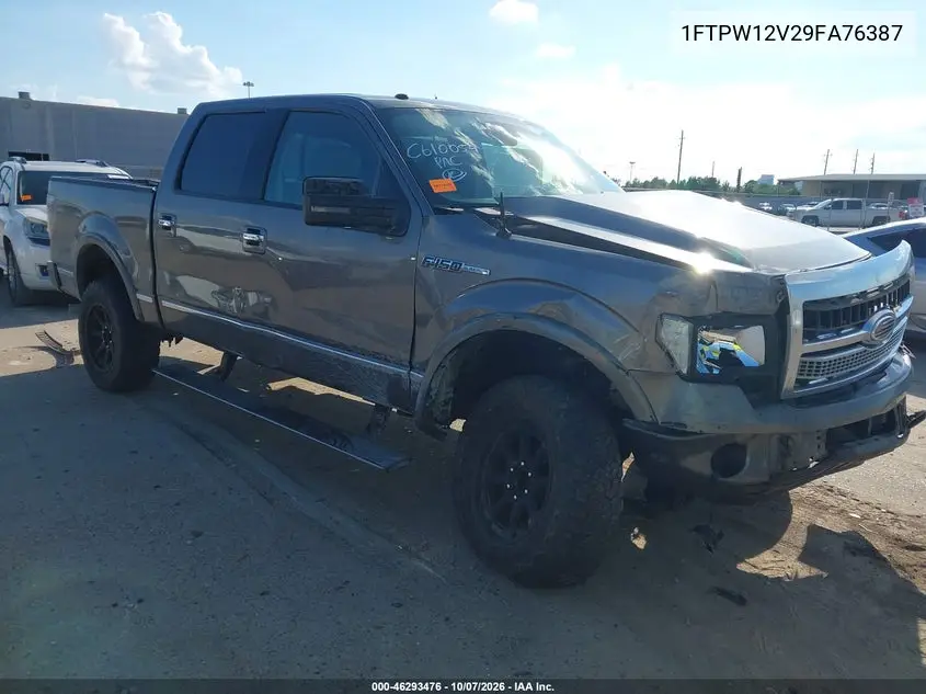 FORD F-150 2009, VIN 1FTPW12V29FA76387