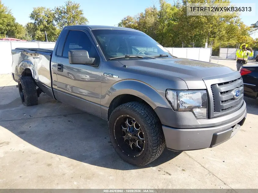 FORD F-150 2009, VIN 1FTRF12WX9KB36313