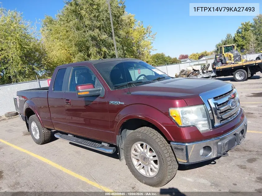 FORD F-150 2009, VIN 1FTPX14V79KA27493