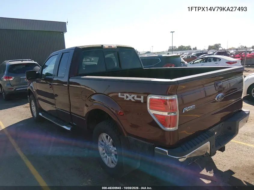 2009 FORD F-150 VIN 1FTPX14V79KA27493 — фото 3
