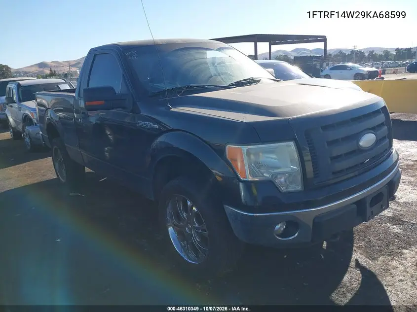 FORD F-150 2009, VIN 1FTRF14W29KA68599
