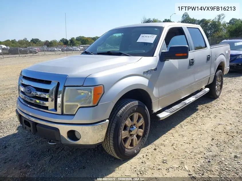 2009 FORD F-150 VIN 1FTPW14VX9FB16213 — фото 2