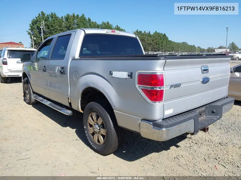 2009 FORD F-150 VIN 1FTPW14VX9FB16213 — фото 3