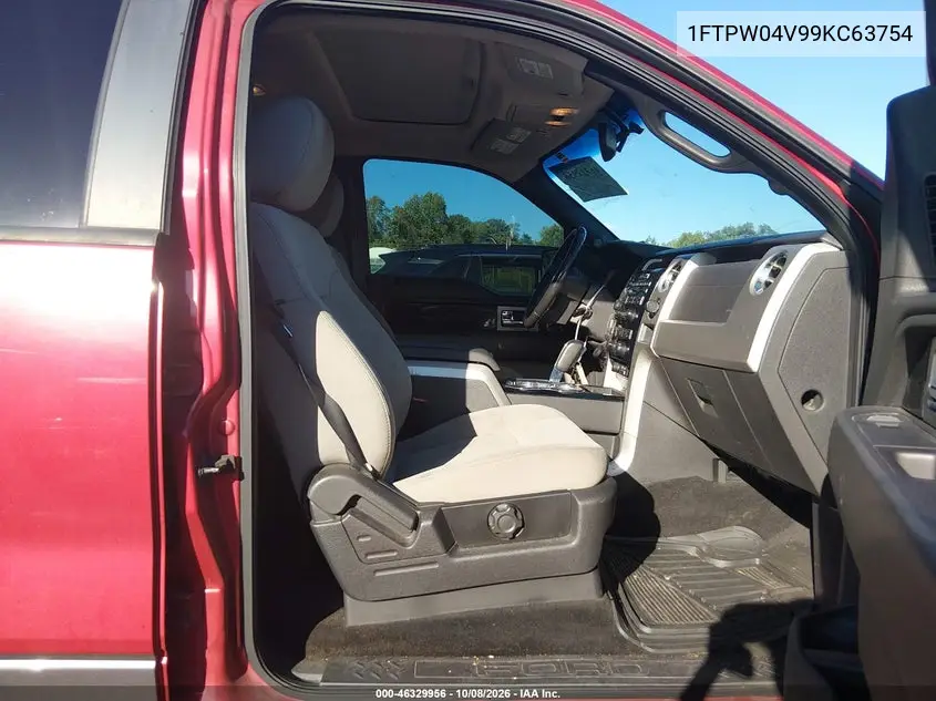 2009 FORD F-150 VIN 1FTPW04V99KC63754 — фото 5