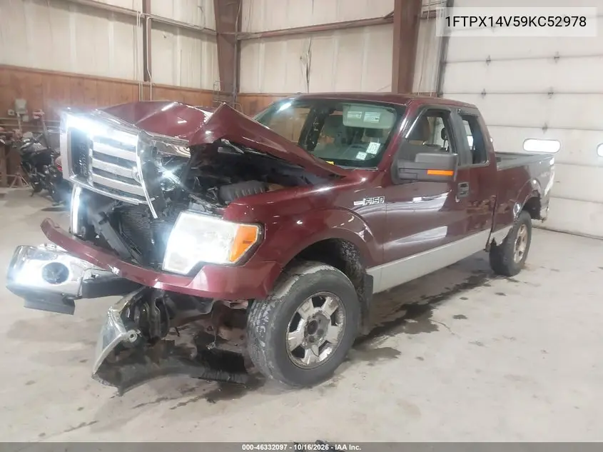 2009 FORD F-150 VIN 1FTPX14V59KC52978 — фото 2