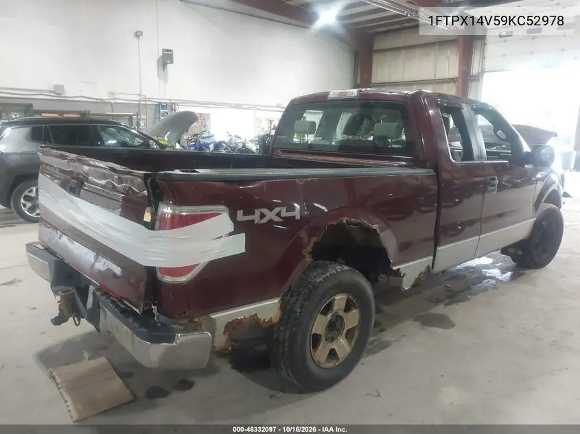 2009 FORD F-150 VIN 1FTPX14V59KC52978 — фото 4