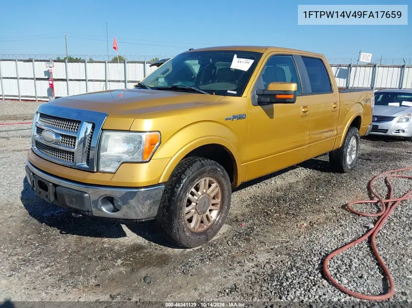 2009 FORD F-150 VIN 1FTPW14V49FA17659 — фото 2