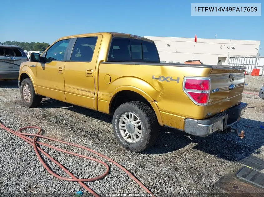 2009 FORD F-150 VIN 1FTPW14V49FA17659 — фото 3