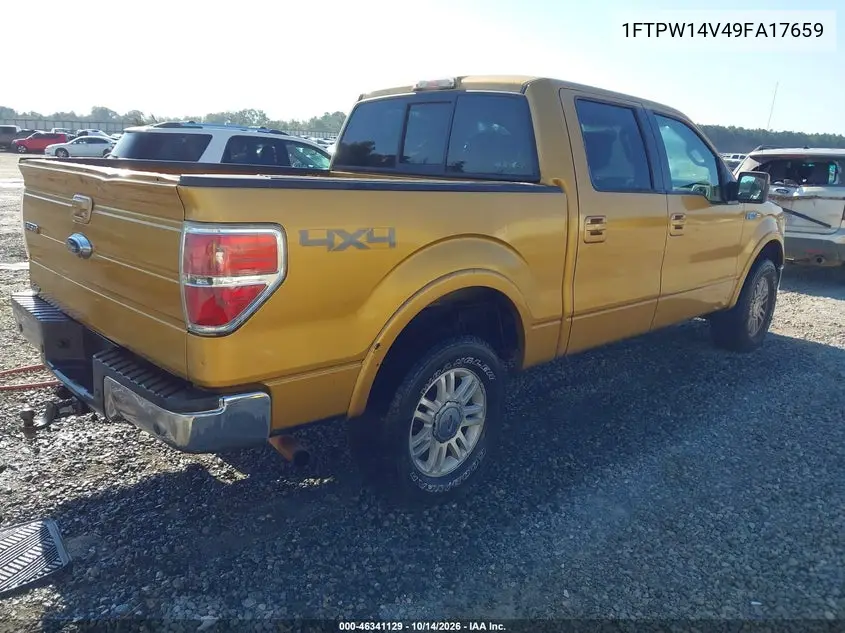 2009 FORD F-150 VIN 1FTPW14V49FA17659 — фото 4