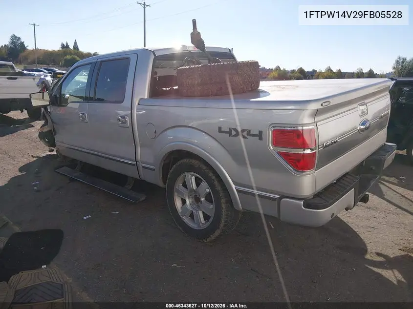 2009 FORD F-150 VIN 1FTPW14V29FB05528 — фото 3