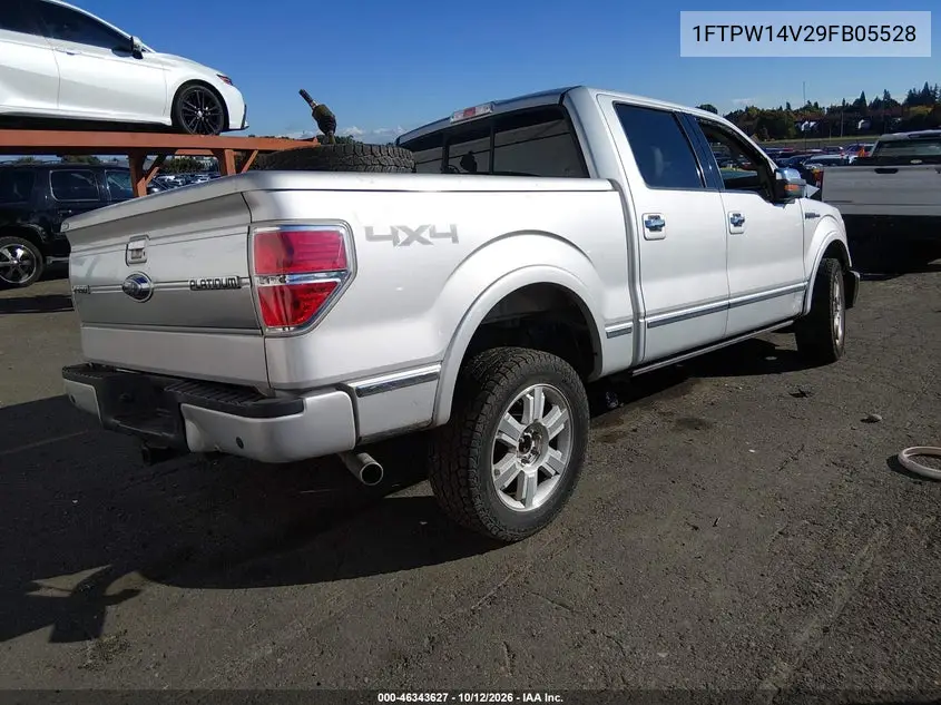 2009 FORD F-150 VIN 1FTPW14V29FB05528 — фото 4