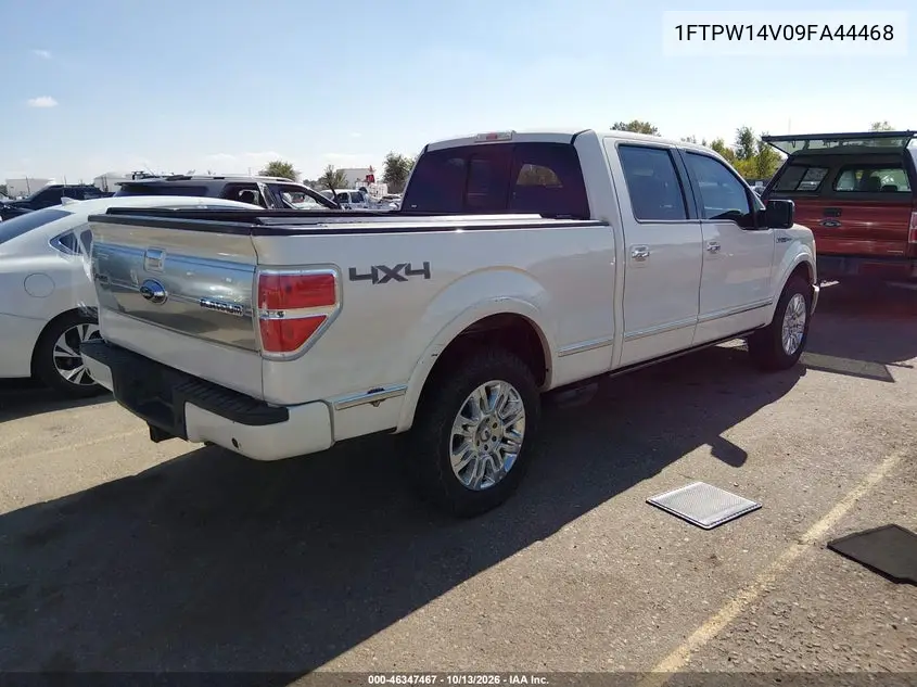 2009 FORD F-150 VIN 1FTPW14V09FA44468 — фото 4