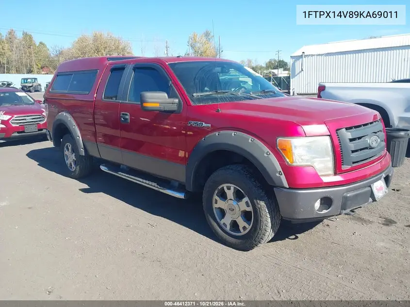 FORD F-150 2009, VIN 1FTPX14V89KA69011