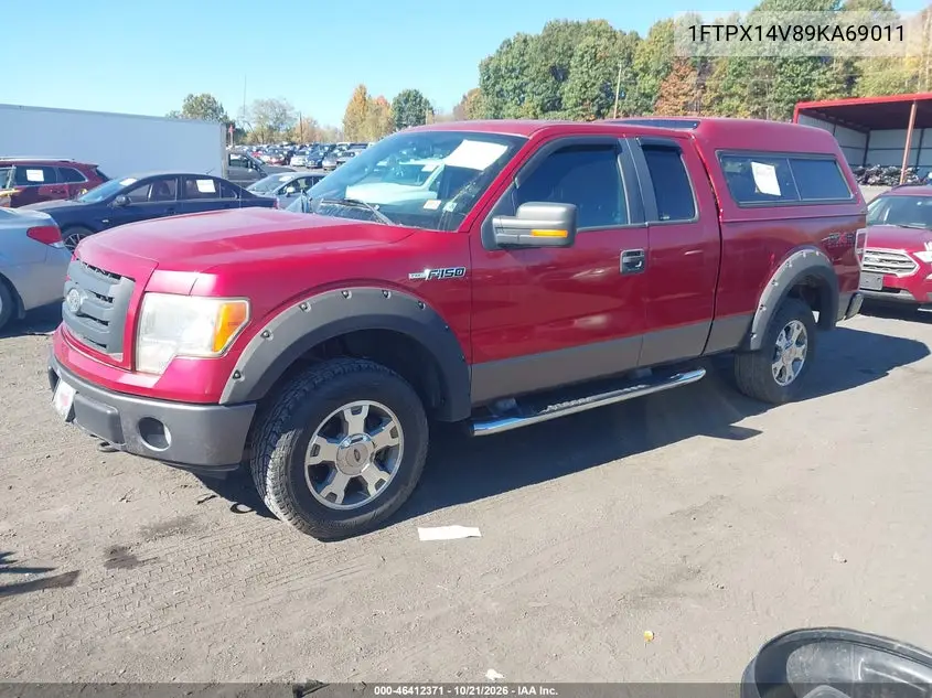 2009 FORD F-150 VIN 1FTPX14V89KA69011 — фото 2