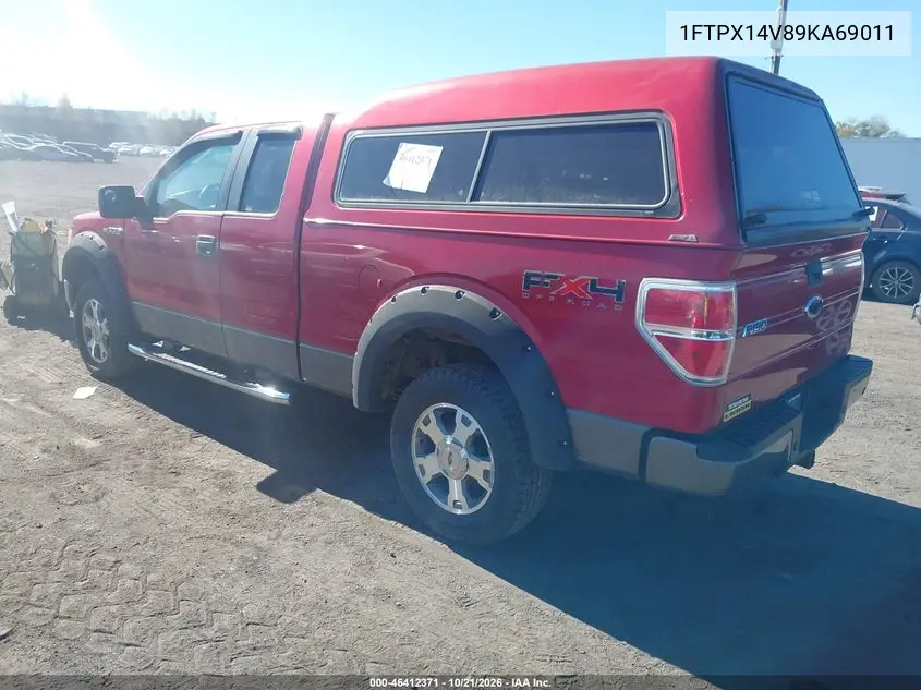 2009 FORD F-150 VIN 1FTPX14V89KA69011 — фото 3