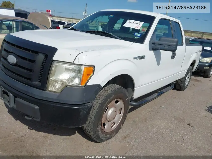 FORD F-150 2009, VIN 1FTRX14W89FA23186