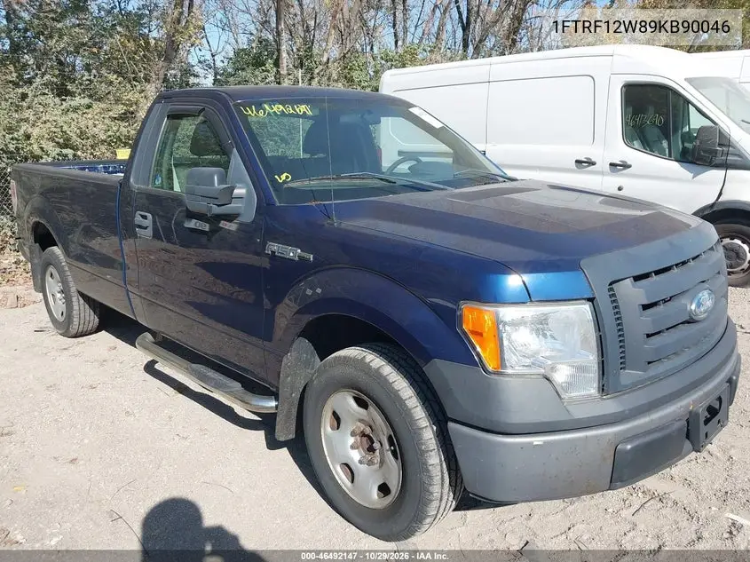 FORD F-150 2009, VIN 1FTRF12W89KB90046