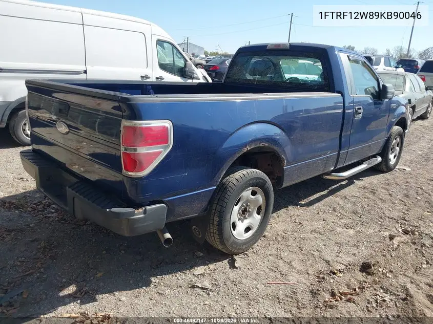 2009 FORD F-150 VIN 1FTRF12W89KB90046 — фото 4