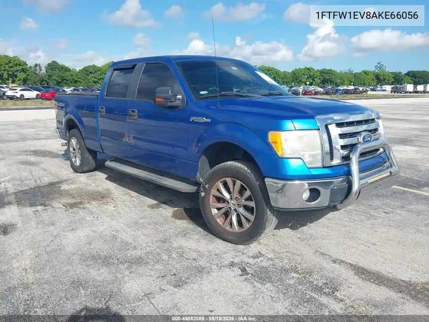 FORD F-150 2010, VIN 1FTFW1EV8AKE66056