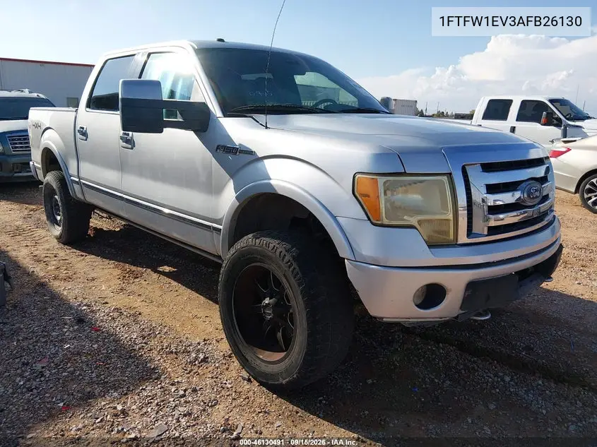 FORD F-150 2010, VIN 1FTFW1EV3AFB26130