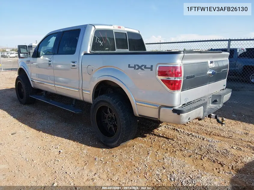2010 FORD F-150 VIN 1FTFW1EV3AFB26130 — фото 3