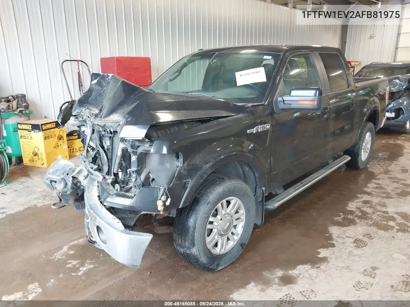 2010 FORD F-150 VIN 1FTFW1EV2AFB81975 — фото 2