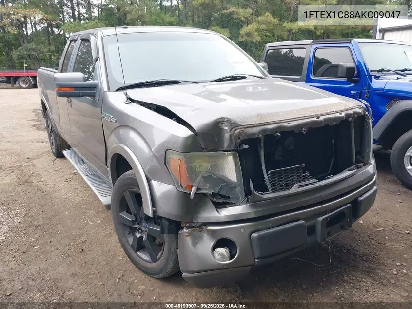 FORD F-150 2010, VIN 1FTEX1C88AKC09047