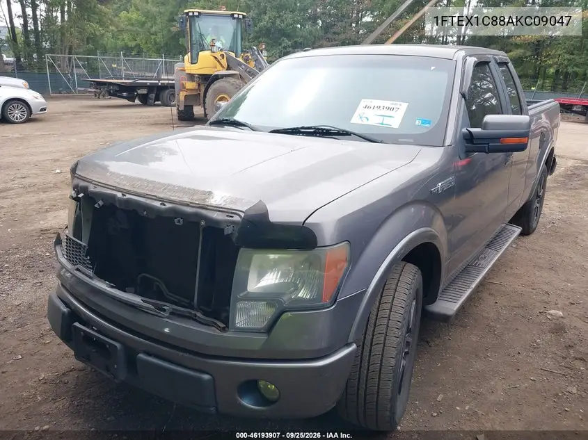 2010 FORD F-150 VIN 1FTEX1C88AKC09047 — фото 2