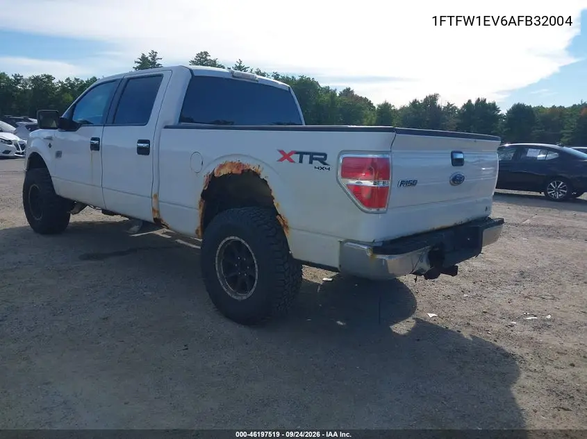 2010 FORD F-150 VIN 1FTFW1EV6AFB32004 — фото 3
