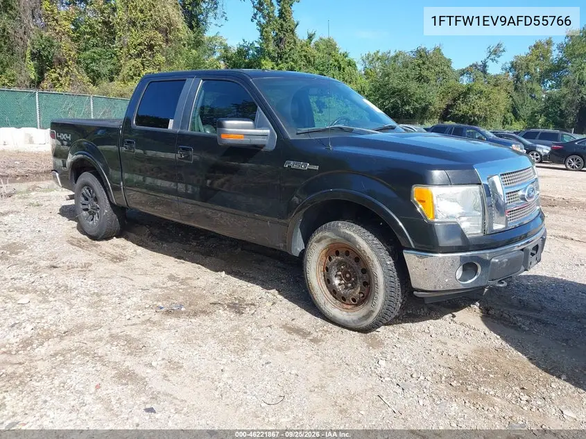 FORD F-150 2010, VIN 1FTFW1EV9AFD55766