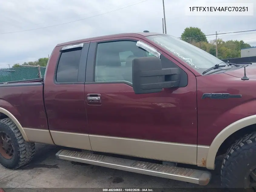 2010 FORD F-150 VIN 1FTFX1EV4AFC70251 — фото 13
