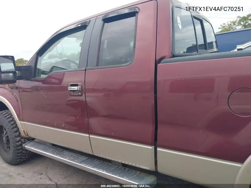 2010 FORD F-150 VIN 1FTFX1EV4AFC70251 — фото 14