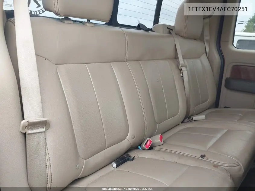 2010 FORD F-150 VIN 1FTFX1EV4AFC70251 — фото 8