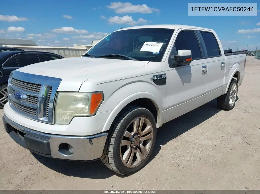 2010 FORD F-150 VIN 1FTFW1CV9AFC50244 — фото 2