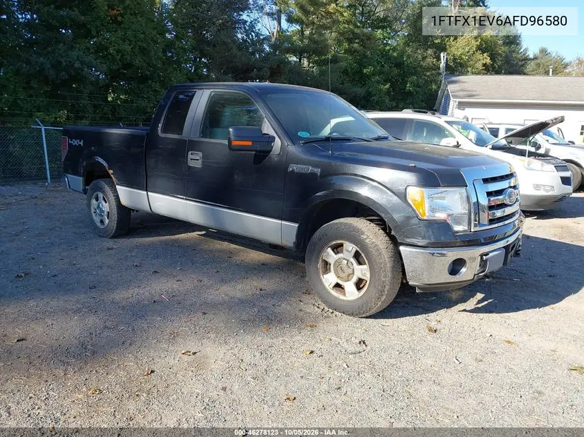 FORD F-150 2010, VIN 1FTFX1EV6AFD96580