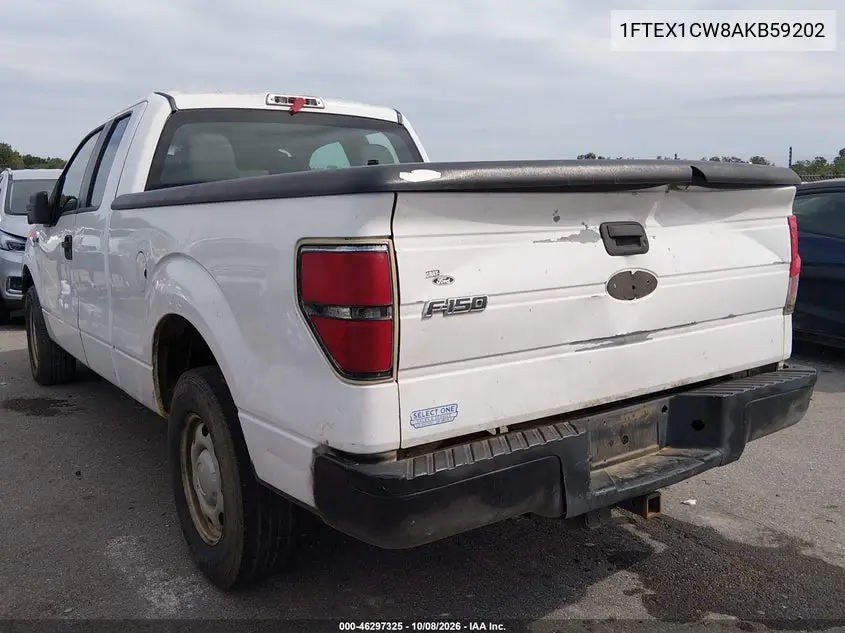 2010 FORD F-150 VIN 1FTEX1CW8AKB59202 — фото 3