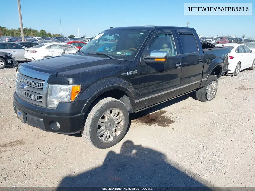 2010 FORD F-150 VIN 1FTFW1EV5AFB85616 — фото 2