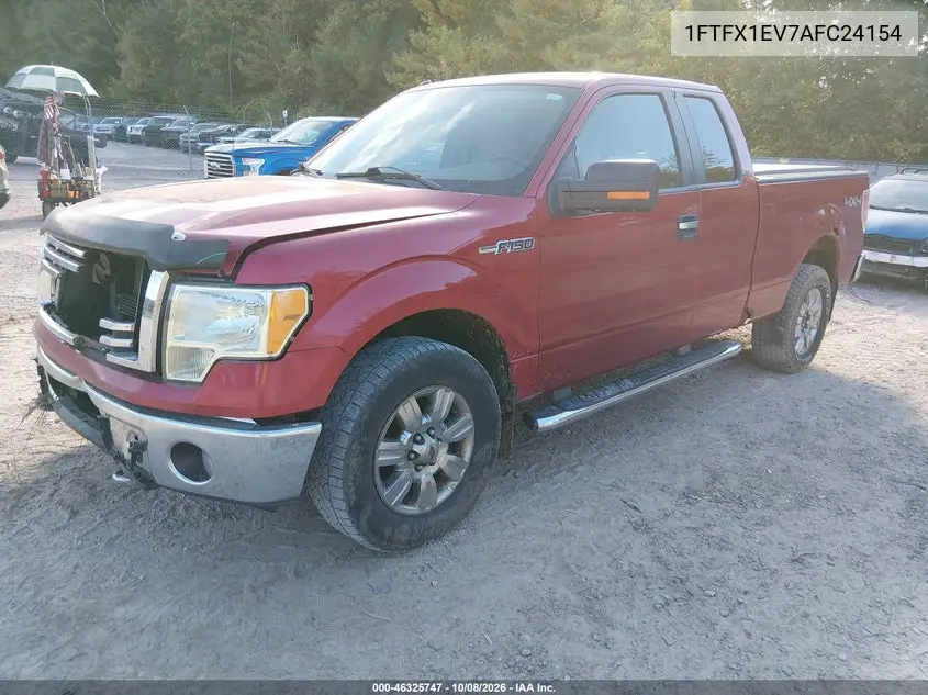 2010 FORD F-150 VIN 1FTFX1EV7AFC24154 — фото 2