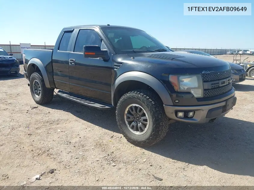 FORD F-150 2010, VIN 1FTEX1EV2AFB09649