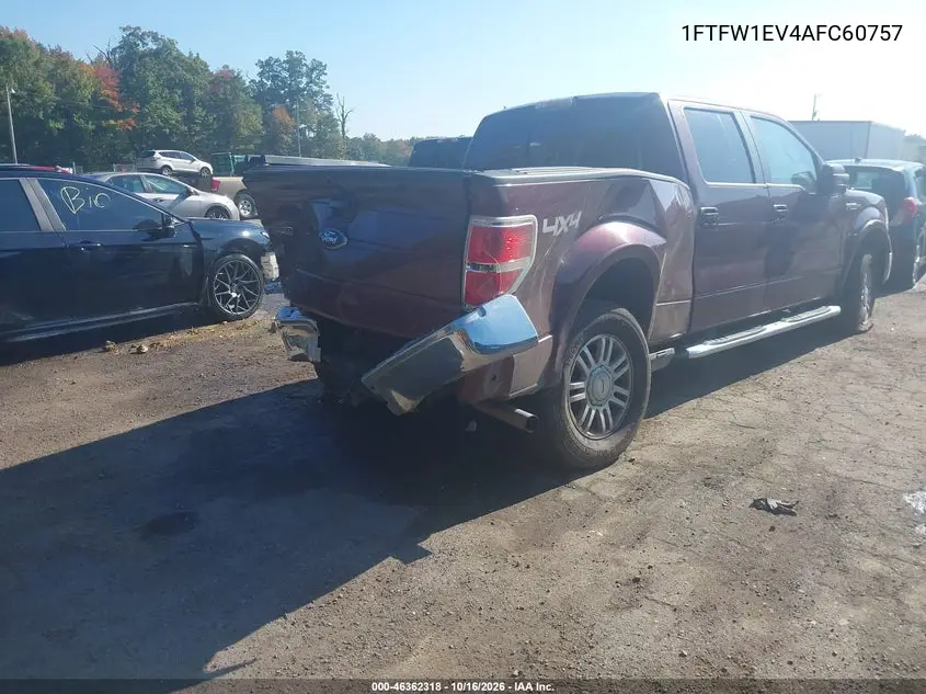 2010 FORD F-150 VIN 1FTFW1EV4AFC60757 — фото 4