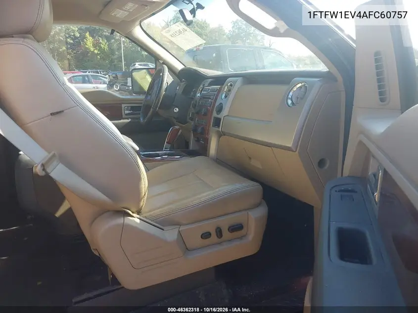 2010 FORD F-150 VIN 1FTFW1EV4AFC60757 — фото 5
